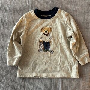 Long-sleeved Baby Ralph Lauren Shirt - 9 months